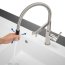 Villeroy & Boch Steel Expert Compact Bateria kuchenna elastyczna wysoka stal szlachetna szczotkowana 927300LC - zdjęcie 9