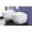 Villeroy & Boch Subway 2.0 Toaleta WC podwieszana 37x56 cm lejowa DirectFlush bez kołnierza z powłoką CeramicPlus, biała Star White 5614R0R2 - zdjęcie 5