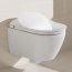 Villeroy & Boch Subway 2.0 ViClean Toaleta WC podwieszana 37x56 cm lejowa z powłoką CeramicPlus, biała Weiss Alpin 560050R1 - zdjęcie 2