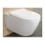 Villeroy & Boch Subway 2.0 Zestaw Toaleta WC bez kołnierza z deską wolnoopadającą i matą biała Weiss Alpin + stelaż + przycisk WC chrom 92246100+92249061+5614R201+LEMATA  - zdjęcie 2
