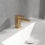 Villeroy & Boch Subway 3.0 Bateria umywalkowa bez korka złoty szczotkowany TVW11200100176 - zdjęcie 2