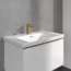 Villeroy & Boch Subway 3.0 Bateria umywalkowa z korkiem złoty szczotkowany TVW11200200076 - zdjęcie 7