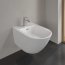 Villeroy & Boch Subway 3.0 Bidet podwieszany biały mat z powłoką CeramicPlus 447000RW - zdjęcie 7