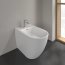 Villeroy & Boch Subway 3.0 Bidet stojący biały połysk z powłoką CeramicPlus 447100RW - zdjęcie 2