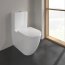 Villeroy & Boch Subway 3.0 Toaleta WC stojąca 71x37 cm kompakt bez kołnierza z powłoką CeramicPlus weiss alpin 4672T0R1 - zdjęcie 5