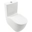 Villeroy & Boch Subway 3.0 Toaleta WC stojąca 71x37 cm kompakt bez kołnierza z powłoką CeramicPlus weiss alpin 4672T0R1 - zdjęcie 2