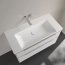 Villeroy & Boch Subway 3.0 Umywalka meblowa 100x47 cm bez przelewu bez otworu na baterię biały mat z powłoką CeramicPlus 4A70A3RW - zdjęcie 2