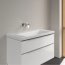 Villeroy & Boch Subway 3.0 Umywalka meblowa 100x47 cm bez przelewu bez otworu na baterię biały mat z powłoką CeramicPlus 4A70A3RW - zdjęcie 7