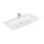 Villeroy & Boch Subway 3.0 Umywalka meblowa 100x47 cm bez przelewu jeden otwór na baterię biały mat z powłoką CeramicPlus 4A70A2RW - zdjęcie 1