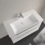 Villeroy & Boch Subway 3.0 Umywalka meblowa 100x47 cm bez przelewu jeden otwór na baterię biały mat z powłoką CeramicPlus 4A70A2RW - zdjęcie 2