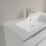 Villeroy & Boch Subway 3.0 Umywalka meblowa 100x47 cm z przelewem jeden otwór na baterię biały mat z powłoką CeramicPlus 4A70A5RW - zdjęcie 7