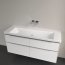 Villeroy & Boch Subway 3.0 Umywalka meblowa 130x47,5 cm bez przelewu bez otworu na baterię biały mat z powłoką CeramicPlus 4A70D3RW - zdjęcie 7
