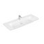 Villeroy & Boch Subway 3.0 Umywalka meblowa 130x47,5 cm bez przelewu jeden otwór na baterię biały mat z powłoką CeramicPlus 4A70D2RW - zdjęcie 1