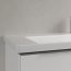 Villeroy & Boch Subway 3.0 Umywalka meblowa 130x47,5 cm bez przelewu jeden otwór na baterię biały mat z powłoką CeramicPlus 4A70D2RW - zdjęcie 4