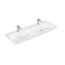 Villeroy & Boch Subway 3.0 Umywalka meblowa 130x47,5 cm podwójna bez przelewu biały mat z powłoką CeramicPlus 4A71D1RW - zdjęcie 1