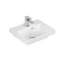 Villeroy & Boch Subway 3.0 Umywalka meblowa 45x37 cm z przelewem biały mat z powłoką CeramicPlus 4370FKRW - zdjęcie 1