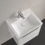 Villeroy & Boch Subway 3.0 Umywalka meblowa 50x40 cm z przelewem biały mat z powłoką CeramicPlus 4370FFRW - zdjęcie 7