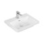 Villeroy & Boch Subway 3.0 Umywalka meblowa 60x47 cm z przelewem jeden otwór na baterię biały mat z powłoką CeramicPlus 4A7060RW - zdjęcie 1