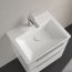 Villeroy & Boch Subway 3.0 Umywalka meblowa 60x47 cm z przelewem jeden otwór na baterię biały mat z powłoką CeramicPlus 4A7060RW - zdjęcie 2