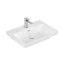 Villeroy & Boch Subway 3.0 Umywalka meblowa 65x47 cm z przelewem jeden otwór na baterię biały mat z powłoką CeramicPlus 4A7065RW - zdjęcie 1