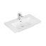 Villeroy & Boch Subway 3.0 Umywalka meblowa 80x47 cm z przelewem jeden otwór na baterię biały mat z powłoką CeramicPlus 4A7080RW - zdjęcie 1