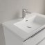 Villeroy & Boch Subway 3.0 Umywalka meblowa 80x47 cm z przelewem jeden otwór na baterię biały mat z powłoką CeramicPlus 4A7080RW - zdjęcie 6
