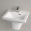 Villeroy & Boch Subway 3.0 Umywalka wisząca 45x37 cm z przelewem biały mat z powłoką CeramicPlus 437045RW - zdjęcie 2