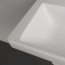 Villeroy & Boch Subway 3.0 Umywalka wisząca 55x44 cm bez przelewu bez otworu na baterię biały mat z powłoką CeramicPlus 4A7058RW - zdjęcie 4
