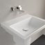 Villeroy & Boch Subway 3.0 Umywalka wisząca 55x44 cm bez przelewu bez otworu na baterię biały mat z powłoką CeramicPlus 4A7058RW - zdjęcie 2