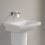 Villeroy & Boch Subway 3.0 Umywalka wisząca 55x44 cm bez przelewu bez otworu na baterię biały mat z powłoką CeramicPlus 4A7058RW - zdjęcie 8