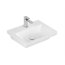 Villeroy & Boch Subway 3.0 Umywalka wisząca 55x44 cm bez przelewu jeden otwór na baterię biały mat z powłoką CeramicPlus 4A7056RW - zdjęcie 1