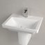 Villeroy & Boch Subway 3.0 Umywalka wisząca 55x44 cm bez przelewu jeden otwór na baterię biały mat z powłoką CeramicPlus 4A7056RW - zdjęcie 7