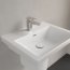 Villeroy & Boch Subway 3.0 Umywalka wisząca 55x44 cm z przelewem jeden otwór na baterię biały mat z powłoką CeramicPlus 4A7055RW - zdjęcie 7