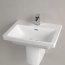 Villeroy & Boch Subway 3.0 Umywalka wisząca 55x44 cm z przelewem jeden otwór na baterię biały mat z powłoką CeramicPlus 4A7055RW - zdjęcie 2