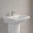 Villeroy & Boch Subway 3.0 Umywalka wisząca 55x44 cm z przelewem jeden otwór na baterię biały mat z powłoką CeramicPlus 4A7055RW - zdjęcie 8