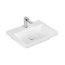 Villeroy & Boch Subway 3.0 Umywalka wpuszczana w blat 60x47 cm bez przelewu jeden otwór na baterię biały mat z powłoką CeramicPlus 4A706LRW - zdjęcie 1