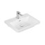 Villeroy & Boch Subway 3.0 Umywalka wpuszczana w blat 60x47 cm z przelewem jeden otwór na baterię biały mat z powłoką CeramicPlus 4A706GRW - zdjęcie 1