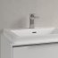 Villeroy & Boch Subway 3.0 Umywalka wpuszczana w blat 60x47 cm z przelewem jeden otwór na baterię biały mat z powłoką CeramicPlus 4A706GRW - zdjęcie 4