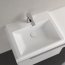 Villeroy & Boch Subway 3.0 Umywalka wpuszczana w blat 60x47 cm z przelewem jeden otwór na baterię biały mat z powłoką CeramicPlus 4A706GRW - zdjęcie 2