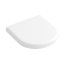 Villeroy & Boch Subway Deska sedesowa wolnoopadająca Compact krótka z powłoką CeramicPlus, biała Star White 9M66S1R2 - zdjęcie 1