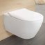 Villeroy & Boch Subway Deska sedesowa Slimseat wolnoopadająca z powłoką CeramicPlus, biała Star White 9M65S1R2 - zdjęcie 2