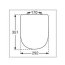 Villeroy & Boch Subway Deska zwykła biały mat z powłoką CeramicPlus 9956S1RW - zdjęcie 2