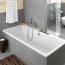 Villeroy & Boch Subway Duo Wanna prostokątna 160x70 cm akrylowa, biała Star white UBA167SUB2V96 - zdjęcie 4