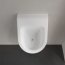 Villeroy & Boch Subway Pisuar wiszący 31,5x28,5 cm bez otworów na pokrywę biały mat z powłoką CeramicPlus 751300RW - zdjęcie 4