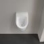 Villeroy & Boch Subway Pisuar wiszący 31,5x28,5 cm bez otworów na pokrywę biały mat z powłoką CeramicPlus 751300RW - zdjęcie 6