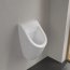 Villeroy & Boch Subway Pisuar wiszący 31,5x28,5 cm bez otworów na pokrywę biały mat z powłoką CeramicPlus 751300RW - zdjęcie 7