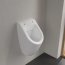 Villeroy & Boch Subway Pisuar wiszący 31,5x28,5 cm z otworami na pokrywę biały mat z powłoką CeramicPlus 751301RW - zdjęcie 8