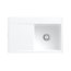 Villeroy & Boch Subway Style 45 Flat Zlewozmywak ceramiczny jednokomorowy 76x49 cm prawy Biały Alpin z powłoką z CeramicPlus 33471FR1 - zdjęcie 1
