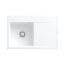 Villeroy & Boch Subway Style 45 Zlewozmywak ceramiczny jednokomorowy 78x51 cm lewy Biały Alpin z powłoką z CeramicPlus 334801R1 - zdjęcie 1