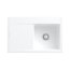 Villeroy & Boch Subway Style 45 Zlewozmywak ceramiczny jednokomorowy 78x51 cm prawy Biały Alpin z powłoką z CeramicPlus 334701R1 - zdjęcie 1